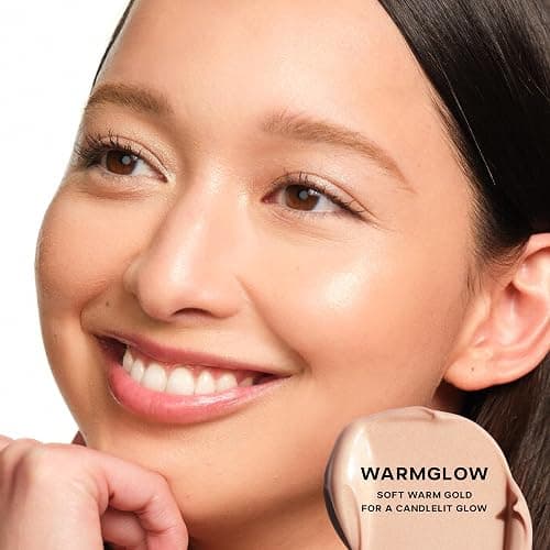 Saie Glowy Super Gel - Hydrating Makeup Primer and Illuminating Glow Serum Enriched with Vitamin C and Squalane Oil - All-Over Liquid Highlighter Makeup for Instant Glass Skin - Warmglow (1 oz) thumbnail 2