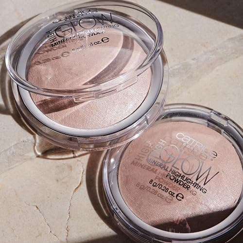 Catrice High Glow Mineral Highlighting Powder, Highlighter, Nr. 010, Nude, schimmernd, für trockene Haut, für unreine Haut, für Mischhaut, vegan, ölfrei, ohne Parfüm, ohne Alkohol, 1er Pack (8g) thumbnail 4