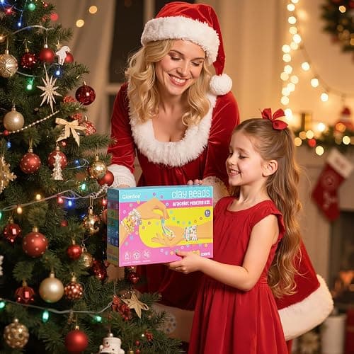 Gionlion 30,000 Pcs Clay Beads Bracelet Making Kit, 168 Colors 8 Boxes Flat Preppy Beads for Friendship Bracelets, Jewelry Kit with Pendant Charms Elastic String Crafts Gift for Kids 6+ thumbnail 5