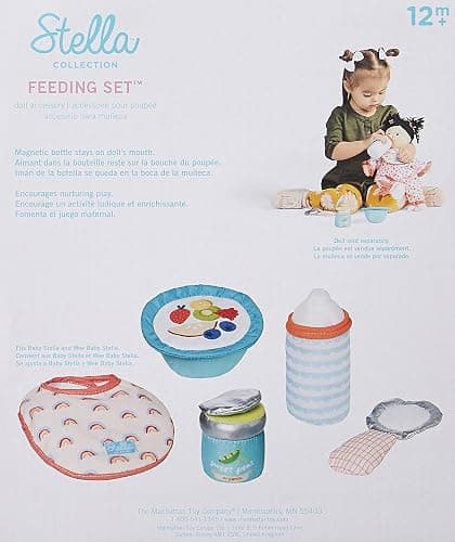 Manhattan Toy Stella Collection Baby Doll Feeding Set for 12" and 15" Dolls thumbnail 4