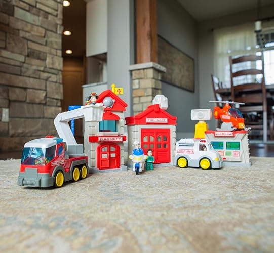 Fat Brain Toys Fire Station Playset thumbnail 2