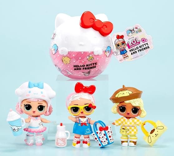 LOL Surprise! Loves Hello Kitty and Friends with 7 Surprises – 8 Limited-Edition Dolls – Great Gift for Kids Ages 4+ thumbnail 3