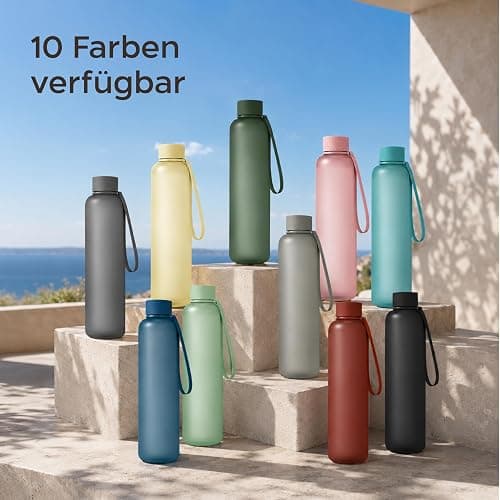 Twinzen Tritan Trinkflasche 1,5 L BPA-frei Auslaufsicher Rosa | Ideal für Sport, Schule und Büro · Robust und langlebig · Wiederverwendbar · Einfache Reinigung · Alltagstauglich thumbnail 10