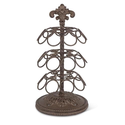 GG Collection Acanthus Coffee Pod Holder with 27 Pod Capacity, and 3 Rotating Carousels - Image 1