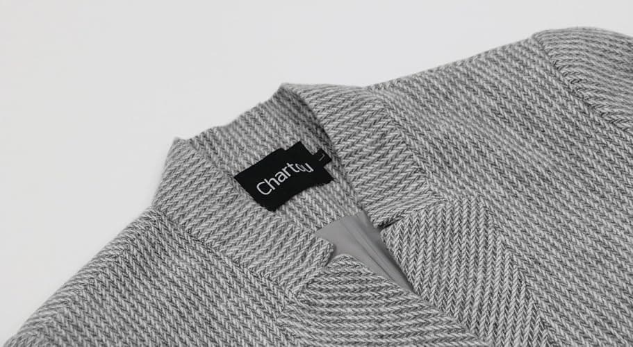 CHARTOU Womens Long Sleeve Casual Wool Jacket Blazer 1 Button Winter Coat Mid-Long Stand Collar Open Front Overcoat thumbnail 4