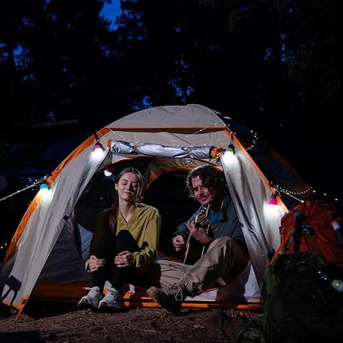 EverBrite 3-Pack Camping Lights - 3 Lighting Modes, Portable LED Bulbs Ideal for Kids’ Adventure Activities, Backpacking, Camping, Picnic, Emergency and More, 3 x AAA Batteries Included thumbnail 2