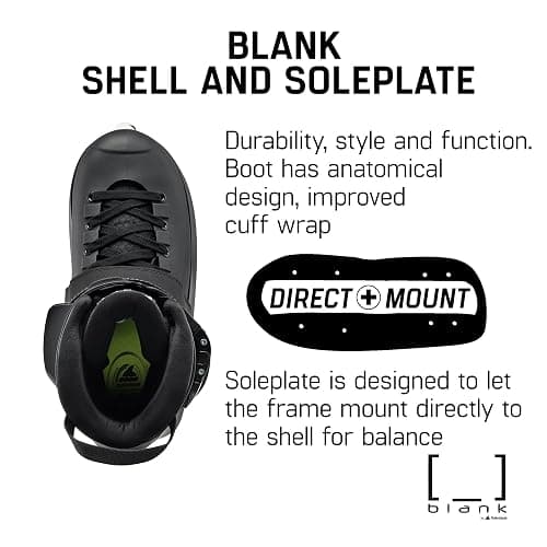 Rollerblade Blank Unisex Adult Fitness Inline Skate thumbnail 3