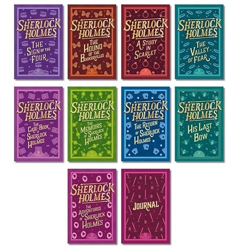 Sherlock Holmes Series Complete Collection 10 Books Set by Arthur Conan Doyle (Return,Memoirs,Adventures,Valley of Fear,His Last Bow,Case-Book,Hound ... Sherlock Holmes Collection (Cherry Stone)) thumbnail 2