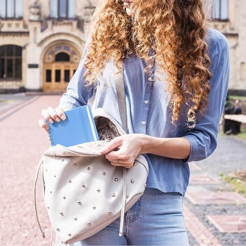 Smarpau A5 Notebook, 320 Pages Thick Hardcover Wirebound Spiral Notebook, 100gsm Thick Paper Journals for Women Men Writing, Waterproof PVC Notepad for School Office, 14.5 x 21cm - Blue thumbnail 7