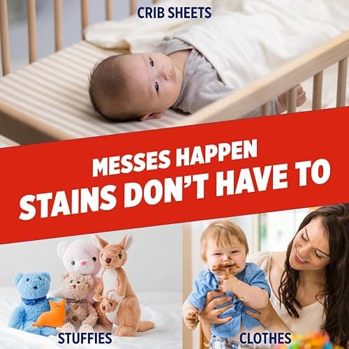 OxiClean Max Force Laundry Stain Remover Spray, Newborn & Baby Essentials, Stain Treater, 12 fl oz, 3-Pack thumbnail 7