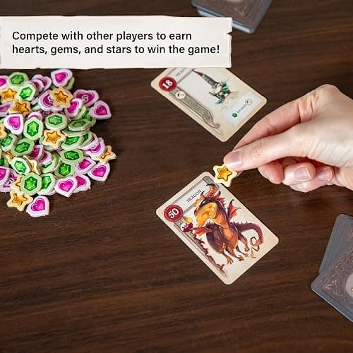 AMIGO Games 3 Chapters – Strategic Fairy Tale Trick-Taking Card Game for 2-6 Players – Draft, Play & Score with Iconic Storybook Characters – Family Games for Kids and Adults Ages 10+ thumbnail 5