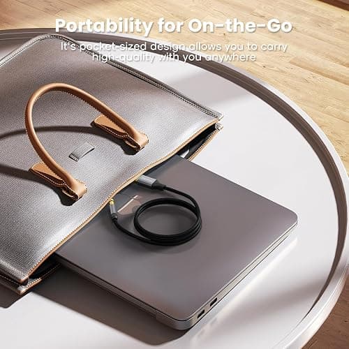Deeyaple USB C to Aux, 4FT/1.2M, Type C to 3.5mm Audio Cable Headphone Jack Cable for Car Mobile Phone, iPhone17 16 15, iPad Pro, Samsung Galaxy S24 S23 S2010, Google Pixel,Oneplus Grey (1) thumbnail 7