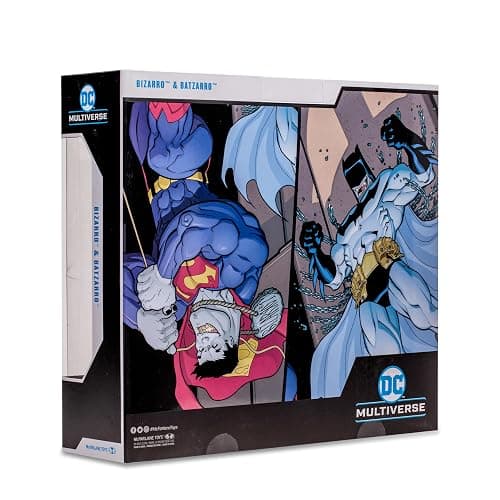 McFarlane Toys - DC Multiverse Bizarro & Batzarro 7in Action Figure 2pk thumbnail 17