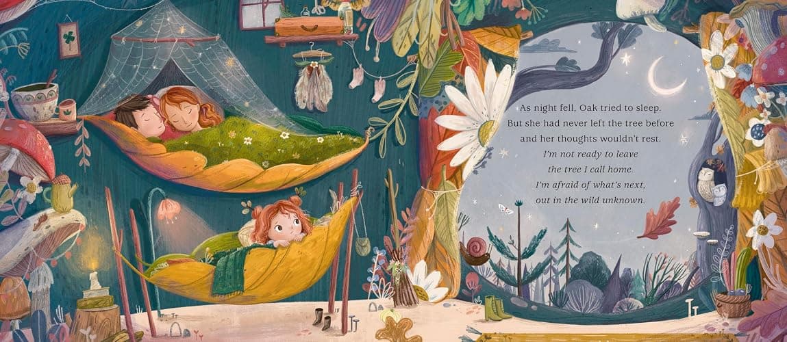 Oak: The Littlest Leaf Girl: (A Heartwarming Autumn Picture Book About Handling Change and New Beginnings - For Toddlers, Preschoolers, and Kids Ages 3-7) thumbnail 3