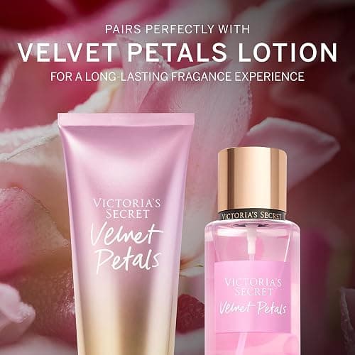 Victoria's Secret Velvet Petals Body Mist for Women, Perfume with Notes of Lush Blooms and Almond Glaze, 250 ml / 8.4 oz thumbnail 2