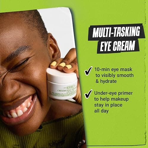 Kiehl's Avocado Eye Treatment, Under Eye Cream for Puffiness and Dark Circles, with Caffeine to Correct Bags, 99% Naturally Derived Non-Toxic Formula thumbnail 3