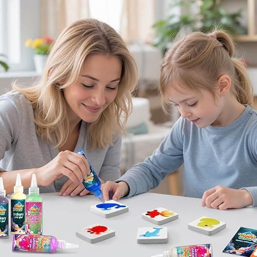 Timetome Magic Water Elf Toy Kit for Kids – 20 Gels (11 Normal + 6 Glow + 3 Glitter) &10 Molds DIY Squishy Maker, Aqua Puffs, Water Toys & Pets, Aqua Fairy Gel Kit, Birthday Gift for Boys & Girls 3+ thumbnail 5
