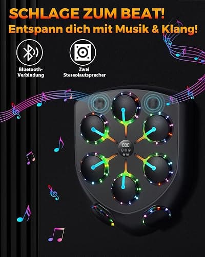 AzureHaven Music Boxing Machine Boxmaschine Mit Musik für Erwachsene und Kinder thumbnail 3