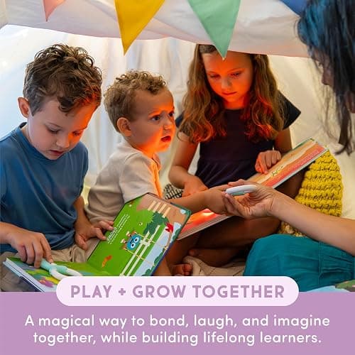 Glo Pals Light-Up Library - Light-Up Kids Books 3-Pack with 1 Magic Magnifier - Interactive Children's Books Alex, Blair & Pippa Stories - Book Sets for Kids Light-Up Learning - Early Reader Books thumbnail 6