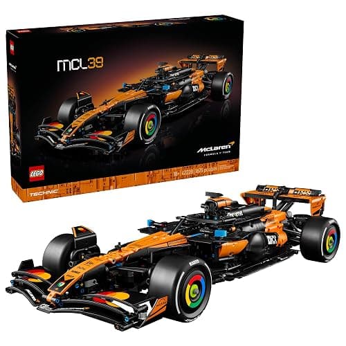 LEGO Technic McLaren MCL39 F1 Car Building Set for Adults - Room or Office Decor for Men & Women, Ages 18+ - F1 Gifts for Fans - Authentic Details - 42228 - Image 1