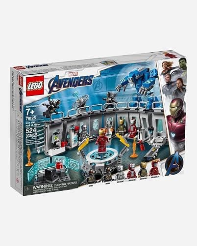 LEGO Marvel Avengers Iron Man Hall of Armor 76125 Building Kit - Marvel Tony Stark Iron Man Suit Action Figures (524 Pieces) thumbnail 9