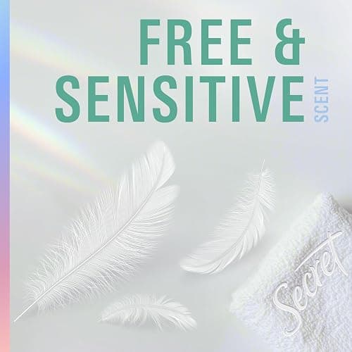 Secret Clinical Strength Antiperspirant and Deodorant for Women, Free & Sensitive, 3X Stress Sweat Protection, PH Balancing Minerals, Soft Solid, Unscented, 1.6 oz (Pack of 3) thumbnail 10