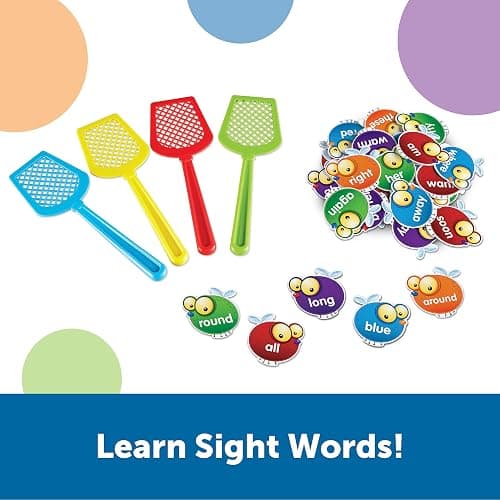 Learning Resources Sight Word Swat A Sight Words Game - Phonics Flash Cards, Board Games for Kids, Montessori Spelling , Homeschool, Classroom Must Haves, Teacher Supplies, Gifts for Boys and Girls thumbnail 3