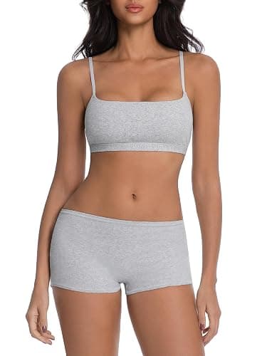 Abonlen Lounge Sets for Women 2 Piece Pajamas Camisole Tops With Shorts Sleepwear Tank Tops - Image 1
