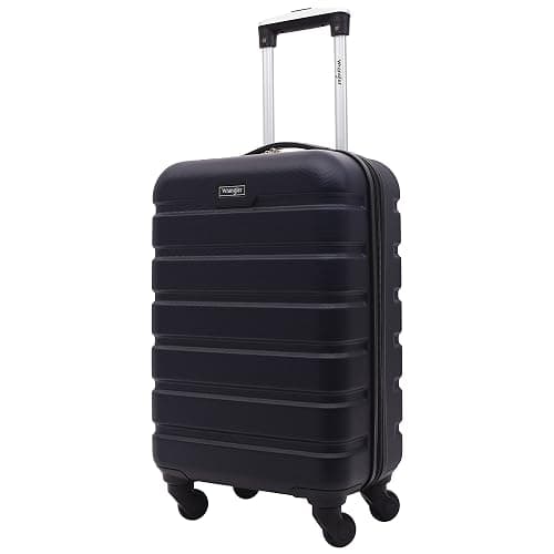 Wrangler 21.5" Spinner Carry-On Luggage, Navy Blue thumbnail 2