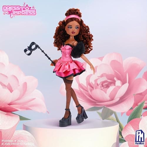 Dress To Impress - Sweet Romance Fashion Doll - Series 1-11.5-Inch Tall - Includes DLC Code - Officially Licensed Doll by PhatMojo thumbnail 2