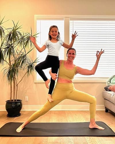 Stelle Girls' Athletic Leggings Kids Dance Running Yoga Pants Workout Active Dance Tights with Pockets thumbnail 3