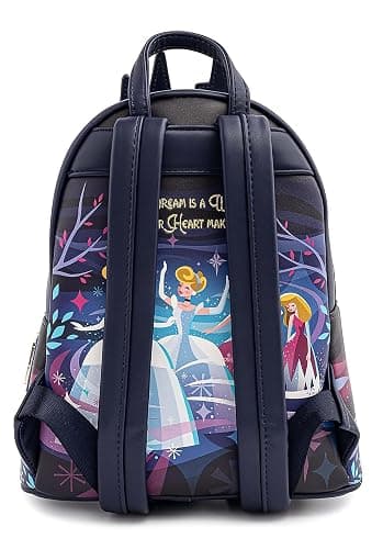 Loungefly Disney Cinderella Castle Series Womens Double Strap Shoulder Bag Purse thumbnail 3