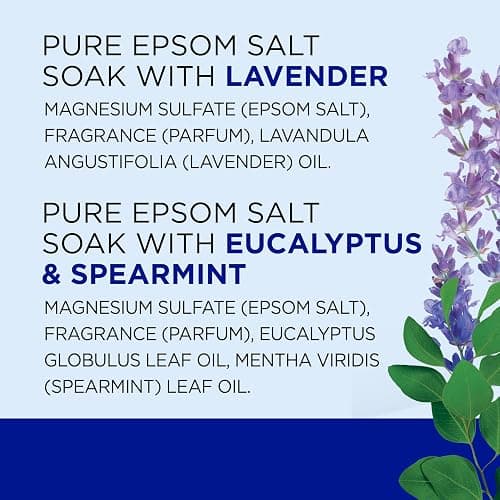 Dr Teal's Pure Epsom Salt, Lavender & Eucalyptus Duo Bundle, 3 lbs (Pack of 2) thumbnail 8