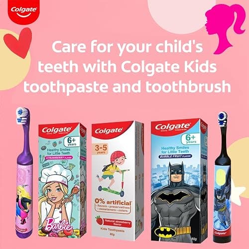 Colgate Kids Barbie Red Toothpaste - 80 g thumbnail 5