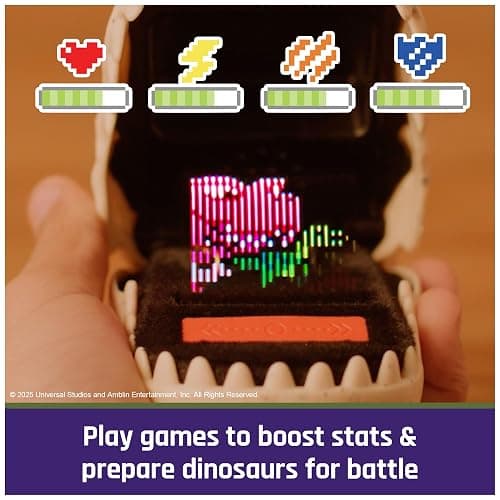 BITZEE, Jurassic World Interactive Dinosaur Toy with 25 Dinosaurs Inside, Reacts to Touch, Pods Connect & Interact, Digital Pet Kids Toys for Ages 5 and up thumbnail 4