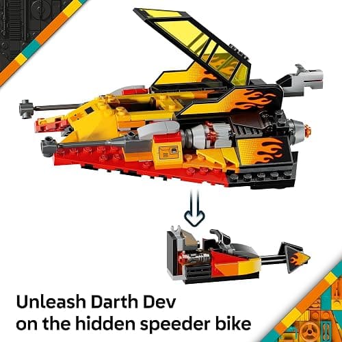 LEGO Star Wars: Rebuild The Galaxy The Force Burner Snowspeeder Building Toy - 2 in 1 Pretend Play Set W/ 3 Minifigures for Kids, Ages 7+ - Collectible Room Decor & Gift Idea for Boys & Girls - 75414 thumbnail 3