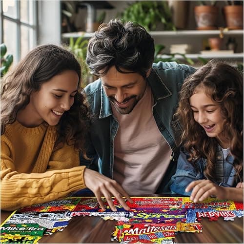 White Mountain - Movie Snacks - 1000 Piece Jigsaw Puzzle for Adults, Children, + Grandparents thumbnail 2