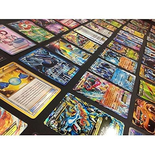 Pokemon TCG : 100 Card LOT Rare, COM/UNC, Holo & Guaranteed EX, MEGA OR Full Art, - Image 1