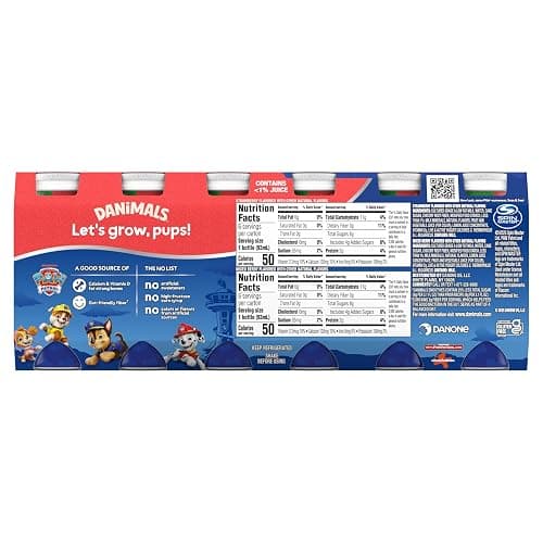 Danimals Smoothie Strawberry and Mixed Berry Dairy Drink Multi-Pack, Creamy and Delicious Low Fat Snacks for Kids, 12 Ct, 3.1 oz Smoothie Bottles​​ thumbnail 5