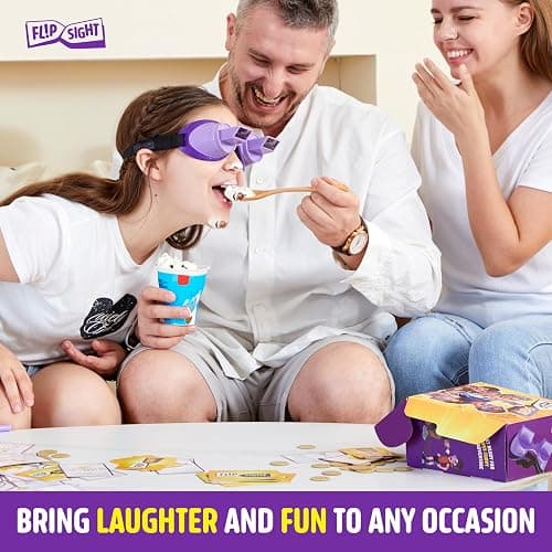 Dan&Darci FlipSight Goggles Challenge Game - Teen Boy Gifts - Party Games - Group Games for Kids, Teens & Adults - Gifts for 10, 11, 12, 13, 14 Year Old - Teenage Boys Girls Birthday Gift - Family Fun thumbnail 2