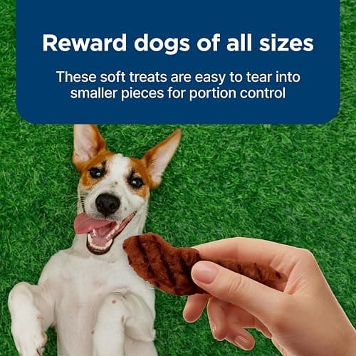 Blue Buffalo Nudges Grillers Natural Dog Treats, Steak, 10oz thumbnail 4