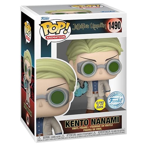 Funko Pop! Animation: Jujutsu Kaisen - Kento Nanami GITD Special Edition Multicolor Exclusive JJK #1490 - Image 1