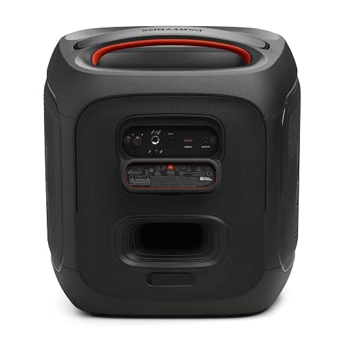 JBL PartyBox Encore Essential 2 - Portable Battery-Powered Party Speaker with AI Sound Boost, Up to 15 Hours of Play time, IPX4 Splash Proof, and Multi-Speaker Connection by Auracast (Black) thumbnail 7