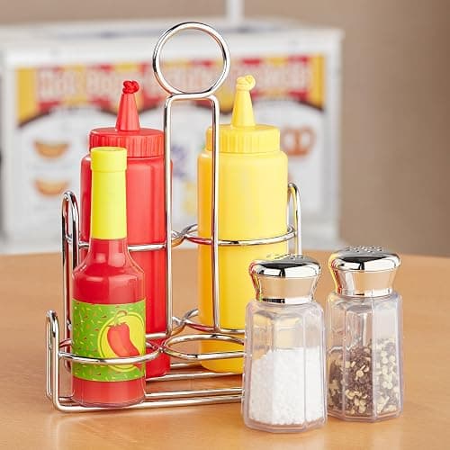 Melissa & Doug 6-Piece Condiments, Play Food Set with Kids Play Kitchen Accessories, Preschool Learning Toys for Girls & Boys 3+ thumbnail 10
