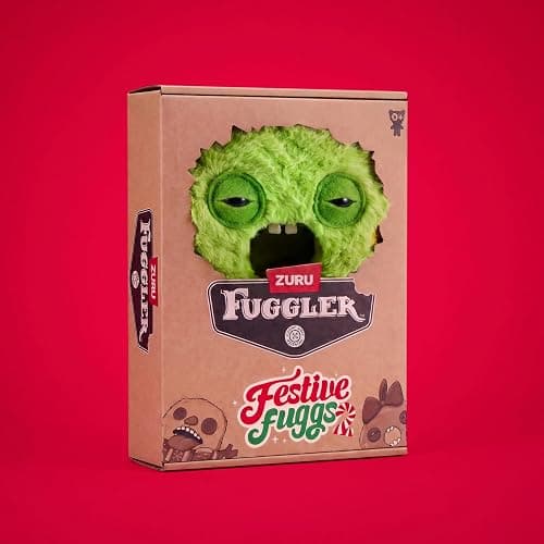 Fuggler Festive Fuggs 9 Inch Series 2 Plush Collectible Toy (Keith Wreathington) by ZURU Featuring Funny Ugly Monster Designs with Holiday Style Details, Perfect for Fans, Collectors, and Gifting thumbnail 4