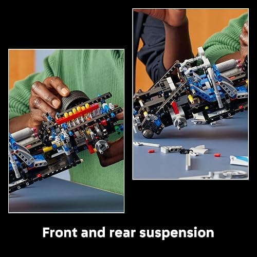 LEGO Technic 2 Fast 2 Furious Nissan Skyline GT-R (R34) Car - DIY Kit and Building Set for Adults - Collectible Model Street Racer with Drift Function - Gift for Car Enthusiasts and Movie Fans - 42210 thumbnail 4