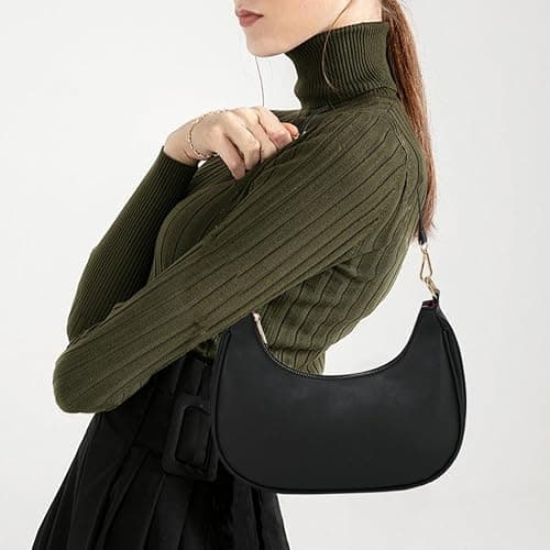 GEMIU Shoulder Bags for Women Cute Hobo Purses Small Underarm Purse with Zipper Closure for Travel and Daily Use thumbnail 7