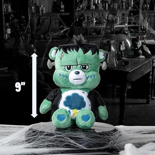 Care Bears Universal Monsters 9" Fun Size Plush - Grumpy as Frankenstein - Soft, Huggable Plushie, Stuffed Animal for Girls and Boys, Ages 4+ thumbnail 7