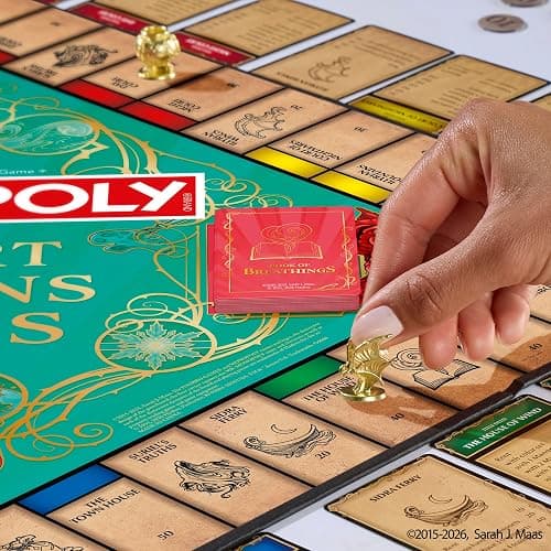Monopoly: A Court of Thorns and Roses Special Edition Board Game for Adults | Officially Licensed | Ages 17+ | 2-6 Players (Amazon Exclusive) thumbnail 7