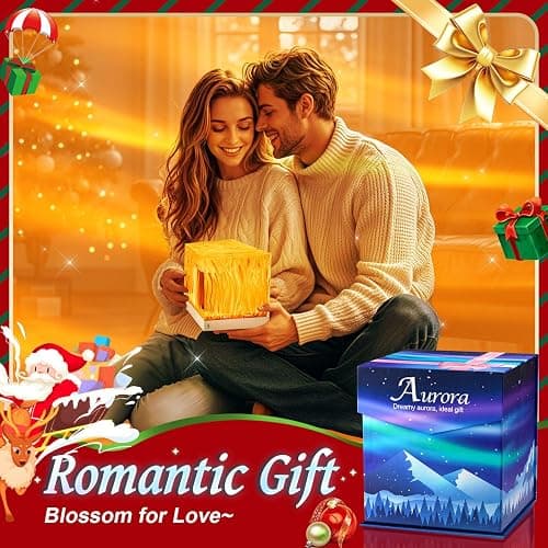 Christmas Gifts for Teens Northern Lights Projector,18 Color Gifts for Teen Boys Gifts for Teenage Girls,Remote Galaxy Projector for Bedroom Night Light for Kids Galaxy Light,Cute Room Decor Aesthetic thumbnail 7